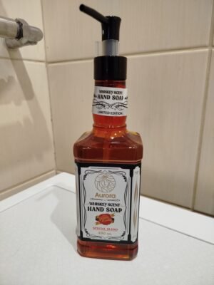 Burbono butelio formos rankų muilas