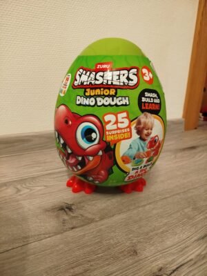 XXL dinozauro modelino kiaušinis raudonas